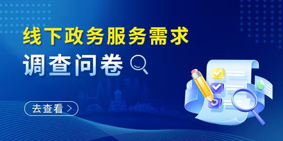 线下政务服务需求调查问卷